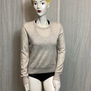 Rosenthal Light Gray Crewneck Sweater; Size:XS